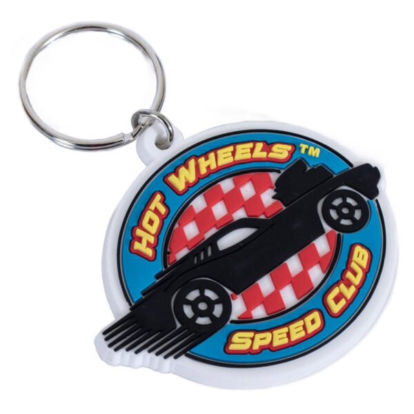 TM-06206-Hot-Wheels-Speed-Club-PVC-Keyring-1 Official Hot Wheels Speed Club PVC Keyring