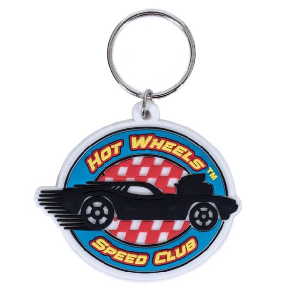TM-06206-Hot-Wheels-Speed-Club-PVC-Keyring Official Hot Wheels Speed Club PVC Keyring