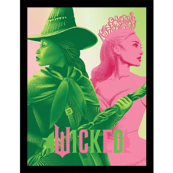 TM-06225-Wicked-Elphaba-Glinda-Picture-16-x-12 Official Wicked Elphaba & Glinda Picture 16 x 12