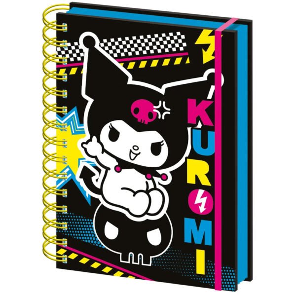 TM-06235-Kuromi-Punk-Vibes-Notebook Official Kuromi Punk Vibes Notebook