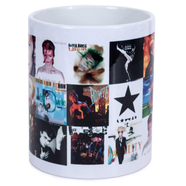Official David Bowie Album Collage Mug