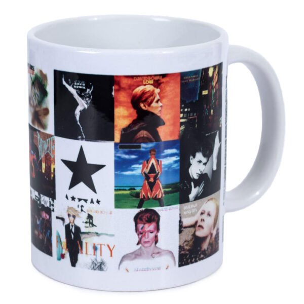 Official David Bowie Album Collage Mug