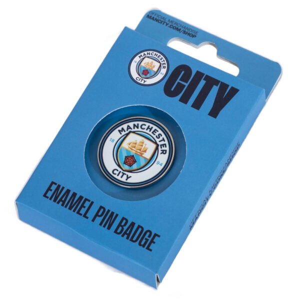 TM-06254-Manchester-City-FC-Club-Crest-Pin-Badge-3 Official Manchester City FC Club Crest Pin Badge