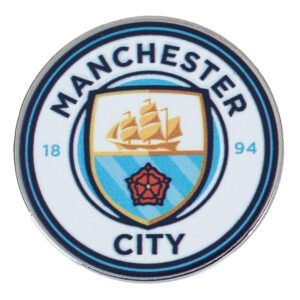 TM-06254-Manchester-City-FC-Club-Crest-Pin-Badge Official Manchester City FC Club Crest Pin Badge