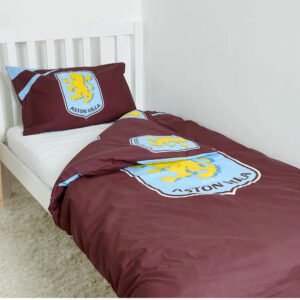 Official Aston Villa FC Single Duvet Set