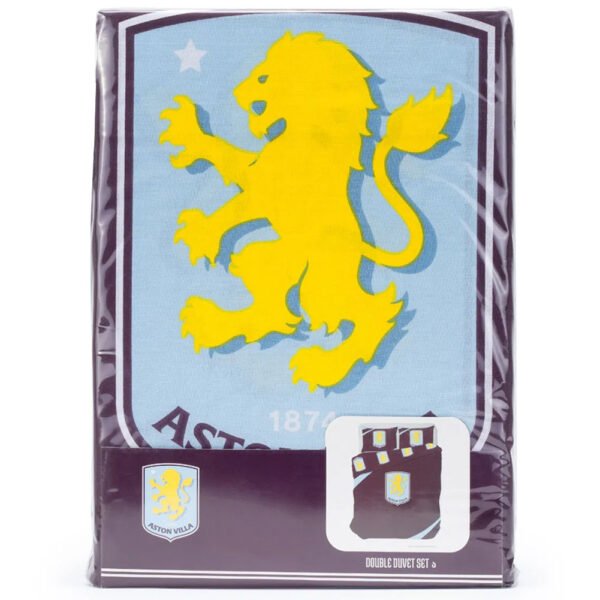 TM-06281-Aston-Villa-FC-Double-Duvet-Set-2 Official Aston Villa FC Double Duvet Set