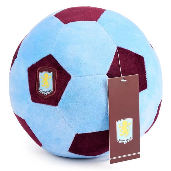 TM-06286-Aston-Villa-FC-Plush-Football-3 Official Aston Villa FC Plush Football