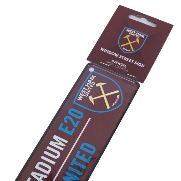 TM-06306-West-Ham-United-FC-Colour-Window-Sign-2 Official West Ham United FC Colour Window Sign