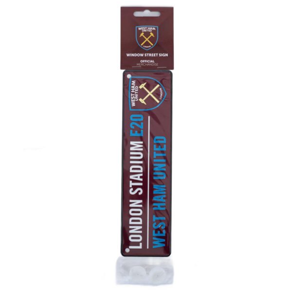 TM-06306-West-Ham-United-FC-Colour-Window-Sign-3 Official West Ham United FC Colour Window Sign