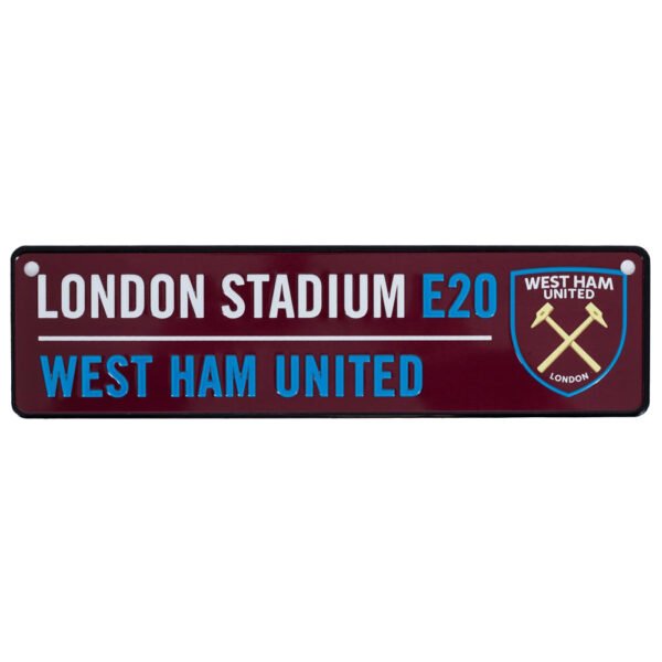 TM-06306-West-Ham-United-FC-Colour-Window-Sign Official West Ham United FC Colour Window Sign
