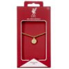 Official Liverpool FC Gold Finish Bead Bracelet