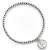 Official Tottenham Hotspur FC Silver Finish Bead Bracelet