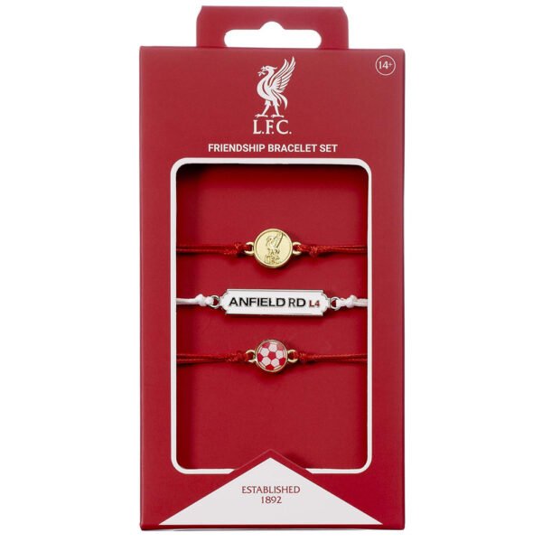 Official Liverpool FC Friendship Bracelet Set