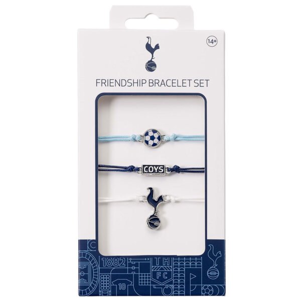 TM-06361-Tottenham-Hotspur-FC-Friendship-Bracelet-Set-2 Official Tottenham Hotspur FC Friendship Bracelet Set
