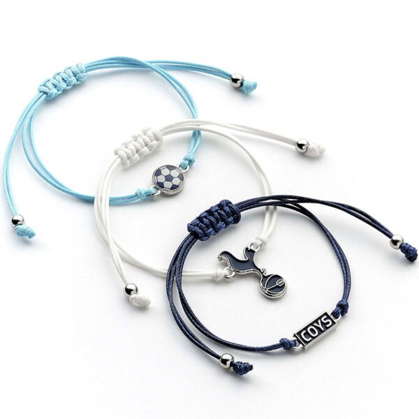 TM-06361-Tottenham-Hotspur-FC-Friendship-Bracelet-Set Official Tottenham Hotspur FC Friendship Bracelet Set