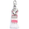 Official Liverpool FC Pink Bar Scarf Bag Charm