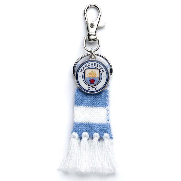 TM-06372-Manchester-City-FC-Blue-Bar-Scarf-Bag-Charm-1 Official Manchester City FC Blue Bar Scarf Bag Charm