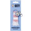 Official Manchester City FC Pink Bar Scarf Bag Charm