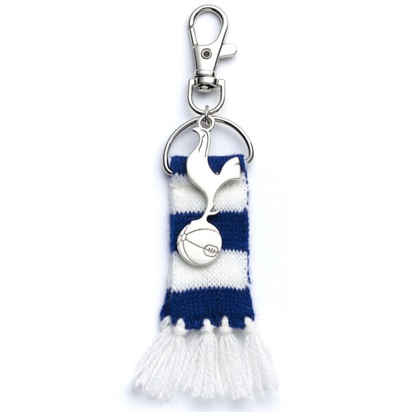 TM-06374-Tottenham-Hotspur-FC-Blue-Bar-Scarf-Bag-Charm-1 Official Tottenham Hotspur FC Blue Bar Scarf Bag Charm