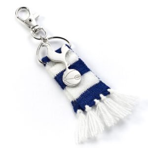 TM-06374-Tottenham-Hotspur-FC-Blue-Bar-Scarf-Bag-Charm Official Tottenham Hotspur FC Blue Bar Scarf Bag Charm