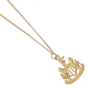 TM-06379-Newcastle-United-FC-18ct-Gold-Plated-on-Silver-Pendant-Chain Official Newcastle United FC 18ct Gold Plated on Silver Pendant & Chain