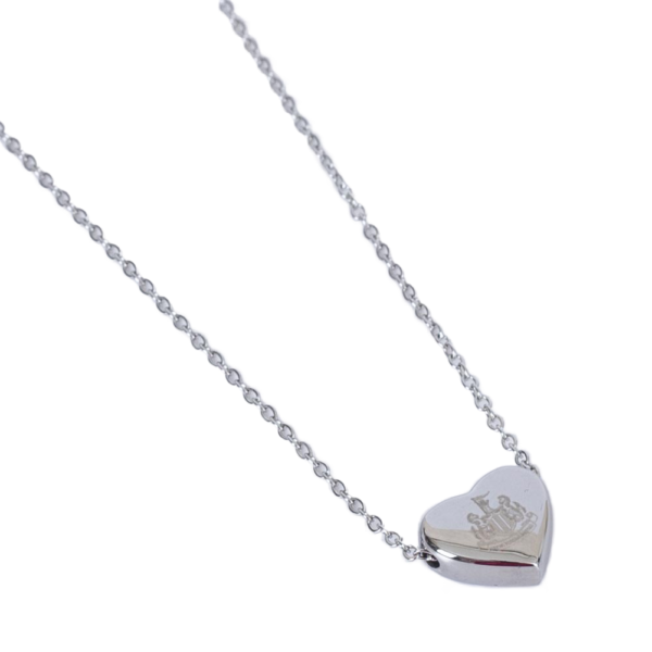 Official Newcastle United FC Stainless Steel Heart Necklace