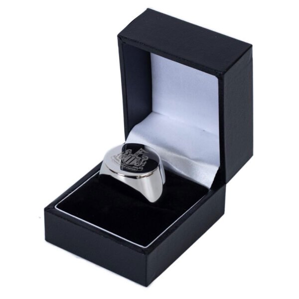 Official Newcastle United FC Round Signet Ring Small