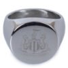 Official Newcastle United FC Round Signet Ring Small