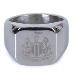 Official Newcastle United FC Square Signet Ring Large