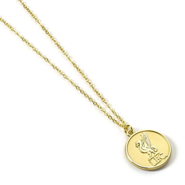 TM-06392-Liverpool-FC-Gold-Finish-Crest-Necklace-1 Official Liverpool FC Gold Finish Crest Necklace