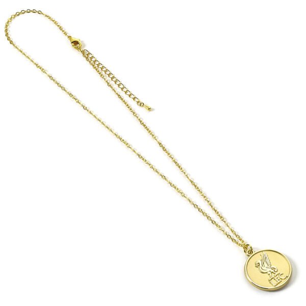 TM-06392-Liverpool-FC-Gold-Finish-Crest-Necklace-2 Official Liverpool FC Gold Finish Crest Necklace