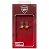 TM-06398-Arsenal-FC-Gold-Finish-Cannon-Hoop-Earrings-1 Official Arsenal FC Gold Finish Cannon Hoop Earrings