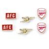 TM-06399-Arsenal-FC-Stud-Earring-Set-2 Official Arsenal FC Stud Earring Set