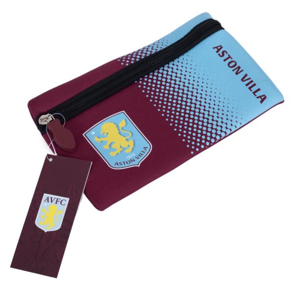 TM-06406-Aston-Villa-FC-Fade-Pencil-Case-2 Official Aston Villa FC Fade Pencil Case