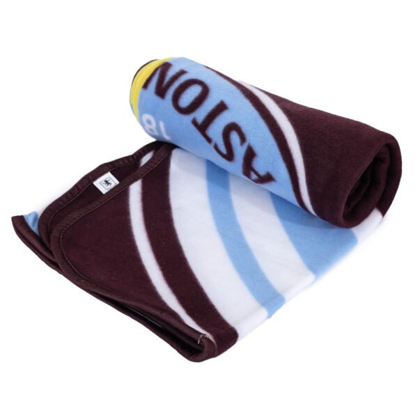TM-06407-Aston-Villa-FC-Pulse-Fleece-Blanket-1 Official Aston Villa FC Pulse Fleece Blanket