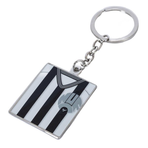 Official Newcastle United FC Retro Shirt Keyring