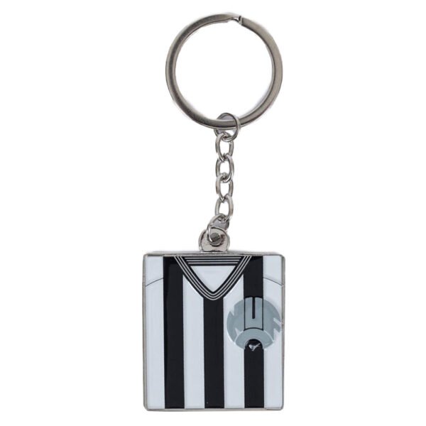 Official Newcastle United FC Retro Shirt Keyring