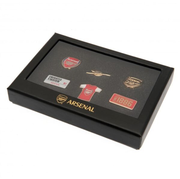 Official Arsenal FC 6pc Badge Set