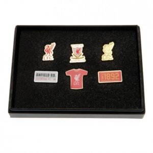 TM-06448-Liverpool-FC-6pc-Badge-Set Official Liverpool FC 6pc Badge Set