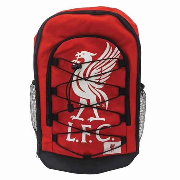 TM-06457-Liverpool-FC-Big-Logo-Bungee-Backpack Official Liverpool FC Big Logo Bungee Backpack