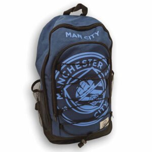 TM-06458-Manchester-City-FC-Big-Logo-Bungee-Backpack Official Manchester City FC Big Logo Bungee Backpack
