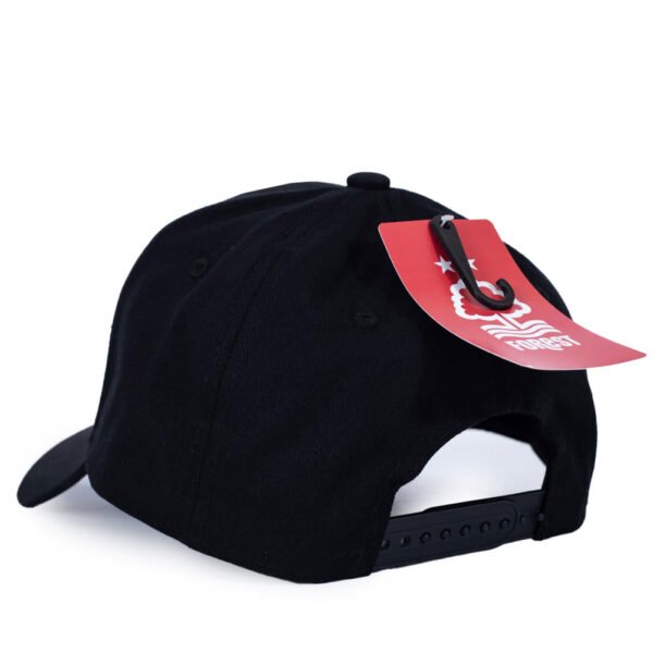 TM-06466-Nottingham-Forest-FC-Essential-Black-Cap-3 Official Nottingham Forest FC Essential Black Cap