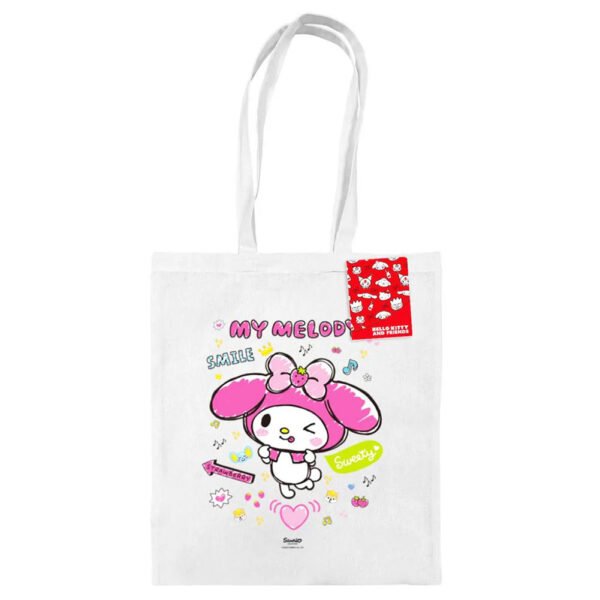 TM-06489-My-Melody-Canvas-Tote-Bag Official My Melody Canvas Tote Bag