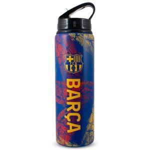 Official FC Barcelona HD Printed Aluminium Drinks Bottle