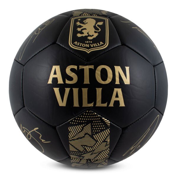 TM-06525-Aston-Villa-FC-Sig-Gold-Phantom-Football Official Aston Villa FC Sig Gold Phantom Football
