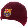 TM-06552-FC-Barcelona-Red-Cuff-Beanie Official FC Barcelona Red Cuff Beanie
