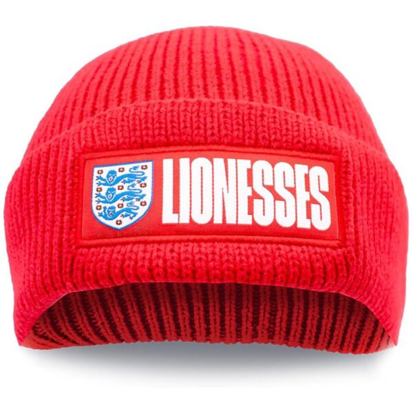 TM-06553-England-FA-Lionesses-Cuff-Beanie-1 Official England Lionesses Cuff Beanie