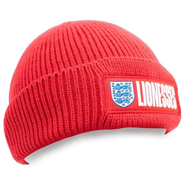 TM-06553-England-FA-Lionesses-Cuff-Beanie-2 Official England Lionesses Cuff Beanie