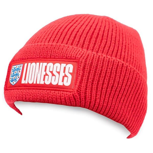 TM-06553-England-FA-Lionesses-Cuff-Beanie Official England Lionesses Cuff Beanie