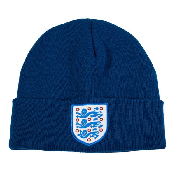 Official England Blue Cuff Beanie